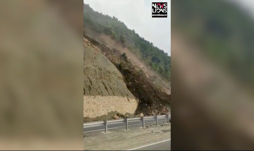Landslide strikes northern India, national highway blocked